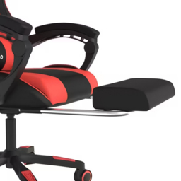 Alivio Red Ergonomic Massage Gaming Chair - Size: 124 x 65.5 x 62cm - Wilko - thumbnail 4