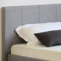 Home Treats King Size Grey Ottoman Bed with Mattress - Wilko - thumbnail 4