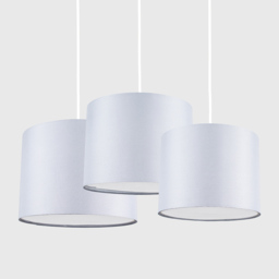 ValueLights Torbery Grey Nesting Ceiling Light Shade 3 Pack - Size: 22 x 30 x 30cm - Wilko - thumbnail 3