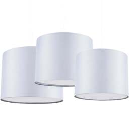 ValueLights Torbery Grey Nesting Ceiling Light Shade 3 Pack - Size: 22 x 30 x 30cm - Wilko - thumbnail 1