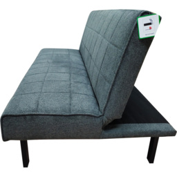 DS Living The Tivona 2 Seater Grey Woven Fabric Sofa Bed - Wilko - thumbnail 7