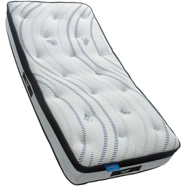 Sareer Matrah Single Gel pocket Mattress - White - Wilko - image 1