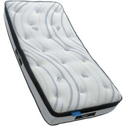 Sareer Matrah Single Gel pocket Mattress - White - Wilko - thumbnail 1
