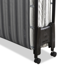 Jay-Be Single Revolution Folding Bed with Rebound e-Fibre Mattress - Black - Wilko - thumbnail 6