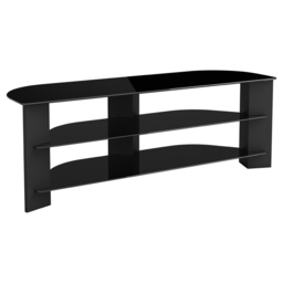 AVF Varano Black Corner TV Unit - Size: 40 x 130 x 44.5 - Wilko - thumbnail 3
