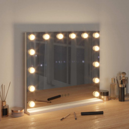 vidaXL LED White Vanity Mirror 50 x 10 x 44cm - Size: 44 x 50 x 10cm - Wilko - thumbnail 3