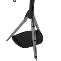 AVF Hoxton Sound Single Shelf Grey Freestanding Tripod TV Unit - AVF Group Ltd - Wilko - thumbnail 5