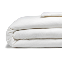 Serene Single White Brushed Cotton Duvet Cover - Wilko - thumbnail 3