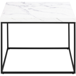 Florence Barossa White Marble Carrara Top Square Coffee Table - Furniture To Go - Wilko - thumbnail 4