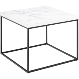 Florence Barossa White Marble Carrara Top Square Coffee Table - Furniture To Go - Wilko - thumbnail 3