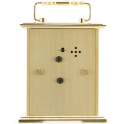 Acctim Gainsborough Gold Colour Carriage Clock - Size: 5.2 x 12.3 x 14.5cm - Wilko - thumbnail 6