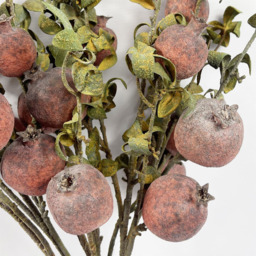 Leaf Pomegranate Artificial Stem 75cm 6 Pack - Size: 75 x 10 x 10cm - Green - Wilko - thumbnail 5