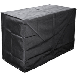 Cozy Bay EZBreathe Universal 4 Burner Black BBQ Cover - Size: 90 x 165 x 63cm - Wilko