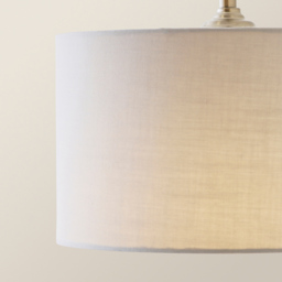 ValueLights Reni Grey Drum Shade 3 Drop Bar Chrome Diner LED Ceiling Pendant Light - Size: 123.5 x 98 x 25cm - Black - Wilko - thumbnail 4