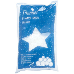 Premier Artificial Christmas Snow 170g - Size: 2.75 x 2.75 x 2.75cm - White - Wilko - thumbnail 1