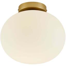 Nordlux Alton 27 Brass Ceiling Light - Size: 24 x 27.5 x 24cm - Gold - Wilko
