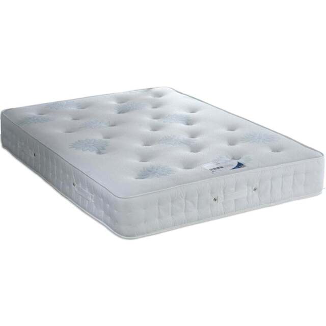 Anniversary Super King Pocket Sprung Backcare Mattress - White - Bedmaster - Wilko - image 1