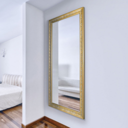 Langton Shabby Chic Gold Dress Mirror 160 x 73cm - MirrorOutlet - Wilko - thumbnail 3