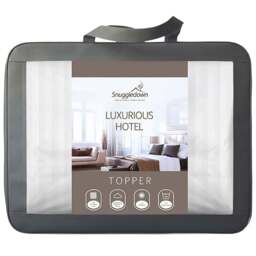 Snuggledown Super King Luxurious Hotel Mattress Topper - White - Wilko