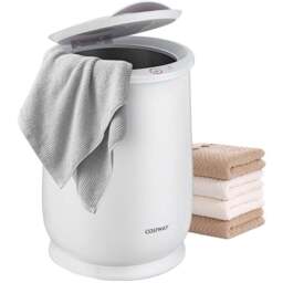 Costway White Portable Towel Warmer Bucket 21L - Size: 33 x 33 x 47cm - Wilko - thumbnail 1