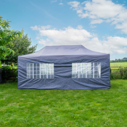 Jack Stonehouse 6 x 3m Dark Grey Pop Up Gazebo - Wilko - thumbnail 6