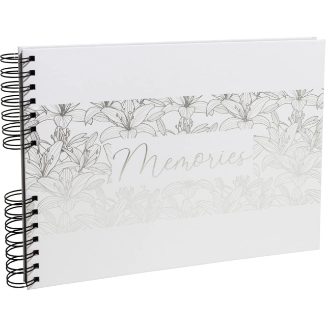 Exacompta Coconut Spiral Photo Album 50 Sheets 150 Photos - Size: 3 x 32 x 22.8cm - Wilko - image 1
