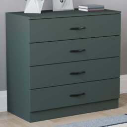 Vida Designs Riano 4 Drawer Jasper Green Chest of Drawers - Wilko - thumbnail 1