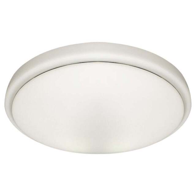Milagro Pepe White LED Ceiling Lamp 230V - Size: 26 x 26 x 6cm - Wilko - image 1