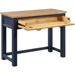 Baumhaus Splash of Blue Wooden Desk Blue and Brown - Wilko - thumbnail 4