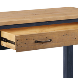 Baumhaus Splash of Blue Wooden Desk Blue and Brown - Wilko - thumbnail 6
