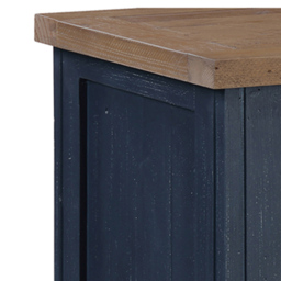 Baumhaus Splash of Blue Wooden Desk Blue and Brown - Wilko - thumbnail 7