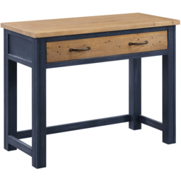 Baumhaus Splash of Blue Wooden Desk Blue and Brown - Wilko - thumbnail 3