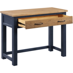 Baumhaus Splash of Blue Wooden Desk Blue and Brown - Wilko - thumbnail 5
