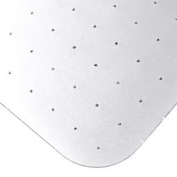 Ecotex Marlon BioPlus Polycarbonate Rectangular Chair Mat for Hardwood Floor 75 x 119cm - Size: 118.5 x 75 x 0.17cm - Clear - Wilko - thumbnail 4