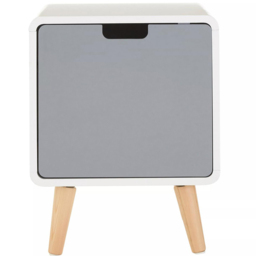 Premier Housewares Milo Single Door Cabinet - Multi - Interiors by Premier - Wilko - thumbnail 4