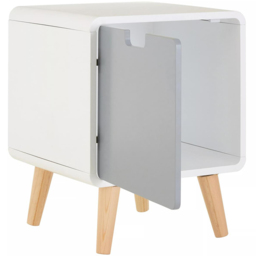 Premier Housewares Milo Single Door Cabinet - Multi - Interiors by Premier - Wilko - thumbnail 7