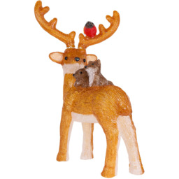 Acrylic Stag and Friends - Cool White - Wilko - thumbnail 5