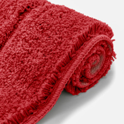 Mayfair Red Micro Fibre Bath Mat Set - Wilko - thumbnail 6
