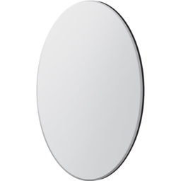 Bevelled Glass Mirror 110 x 110cm - Black - MirrorOutlet - Wilko - thumbnail 4