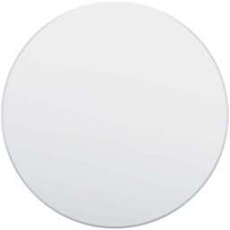Bevelled Glass Mirror 110 x 110cm - Black - MirrorOutlet - Wilko - thumbnail 1