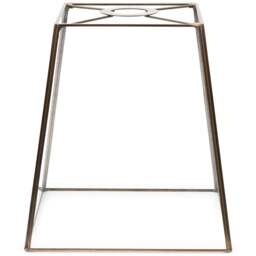 ValueLights Susie Glass Pendant Lantern Brushed Brass Case Easy Fit Lamp Shade - Size: 19 x 18 x 18cm - White - Wilko - thumbnail 1