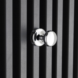 nuie Heating Accessories Chrome Magnetic Robe Hook - Size: 0.5 x 0.4 x 0.5cm - Silver - Wilko - thumbnail 3