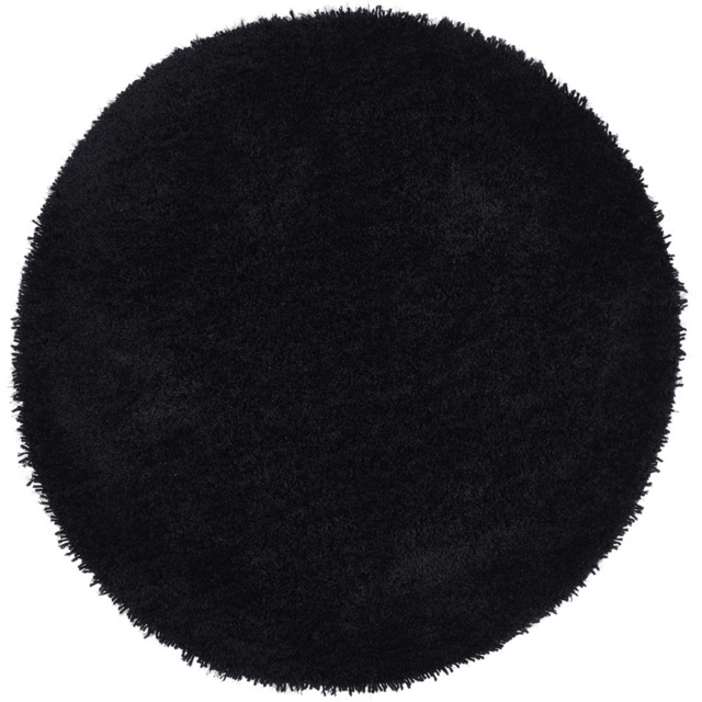 Origins Chicago Black Round Rug 133cm - Size: 133 x 133cm - Origins Rugs - Wilko - image 1