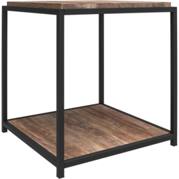 Dorel Quincy Weathered Oak End Table - Size: 55 x 49 x 48cm - Wilko - thumbnail 3