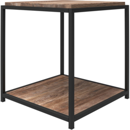 Dorel Quincy Weathered Oak End Table - Size: 55 x 49 x 48cm - Wilko - thumbnail 5
