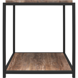 Dorel Quincy Weathered Oak End Table - Size: 55 x 49 x 48cm - Wilko - thumbnail 4