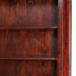 Brooklyn Esma 2 Drawer 5 Shelf Dark Mango Large Bookcase - Brown - Wilko - thumbnail 4