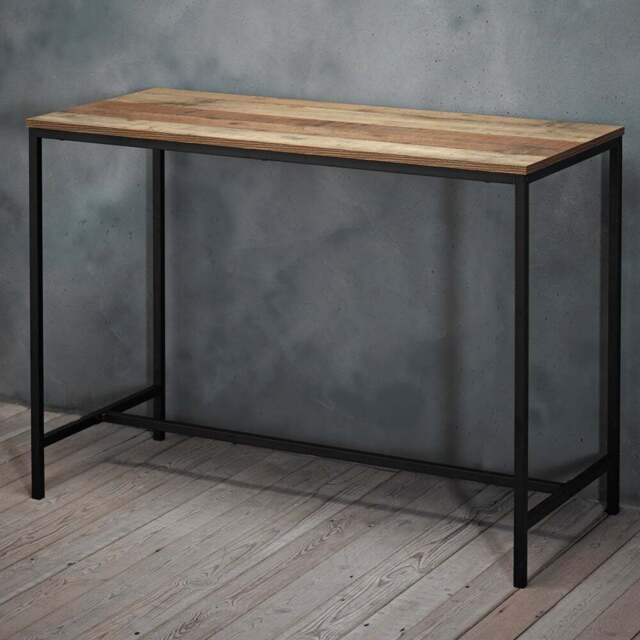 Hoxton Wood Effect Desk - Size: 470 x 1050 x 750cm - Brown - LPD Home - Wilko - image 1