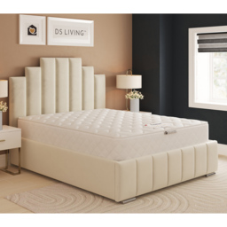 DS Living Glacier Nightfall Small Double Gel Enhanced Bonnell Spring Mattress - White - Wilko - thumbnail 3