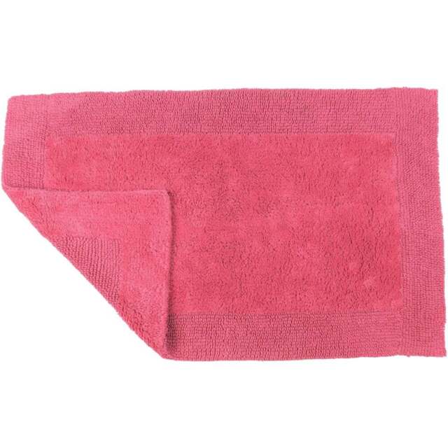 Allure Bath Fashions Elegance Hot Pink Reversible Bath Mat 53 x 85cm - Wilko - image 1